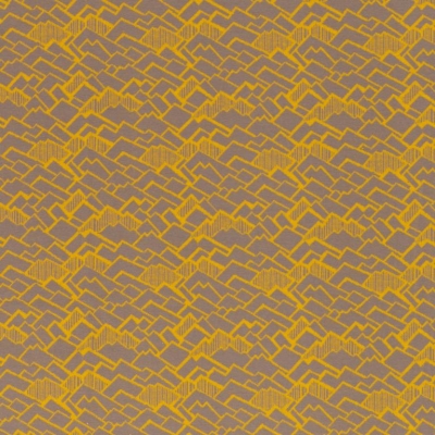 Jaquardjersey | Ridge by Käselotti | Goldgelb